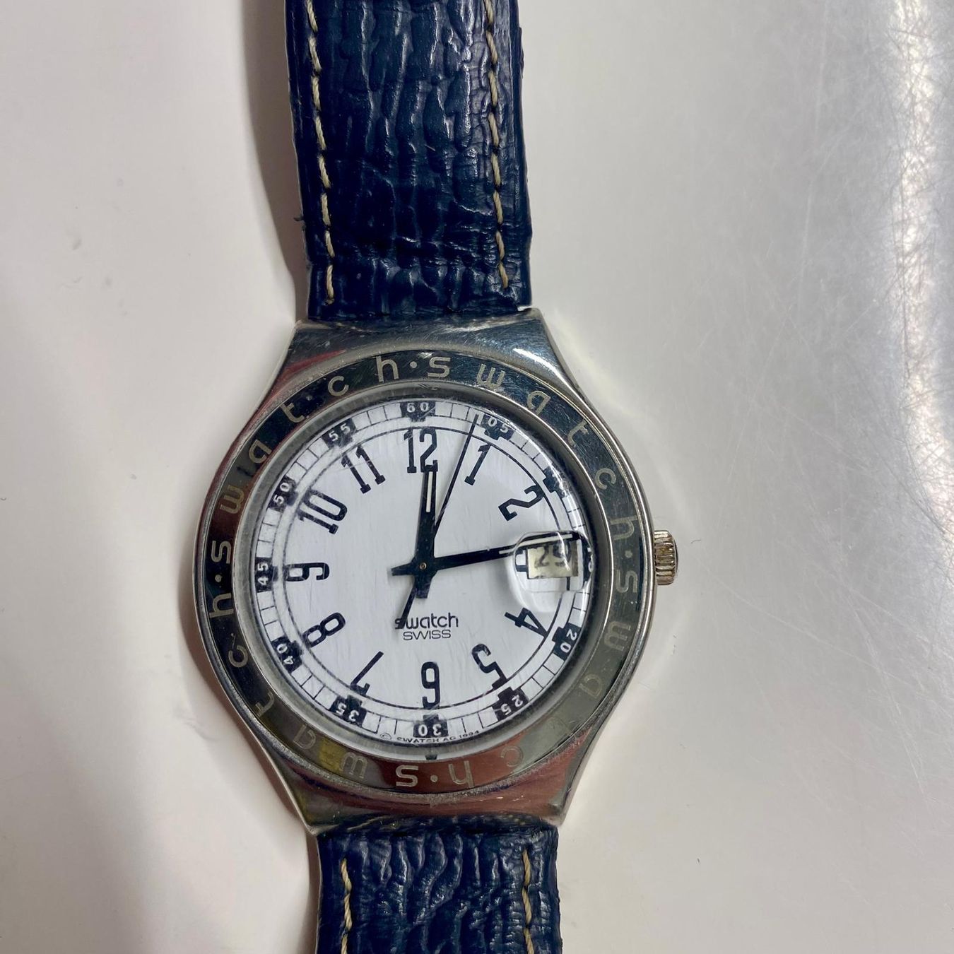 Swatch Orologi: Swatch Uhr, Irony Big Slate – Usato da Krauchthal venduto da MEWA01 1