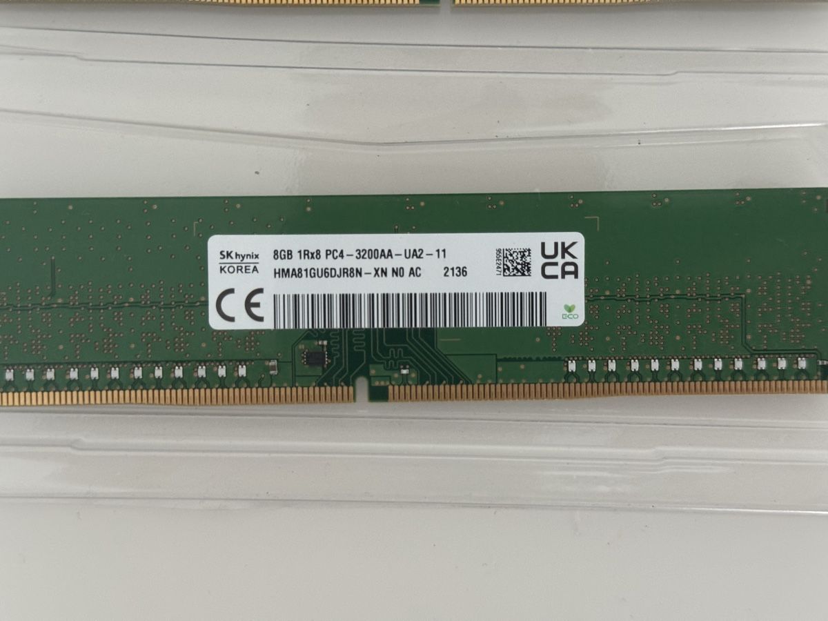 Mémoires / RAM: 16 GB DDR4 RAM 3200 MT/s – D'occasion à Dietwil par Armi1973 2