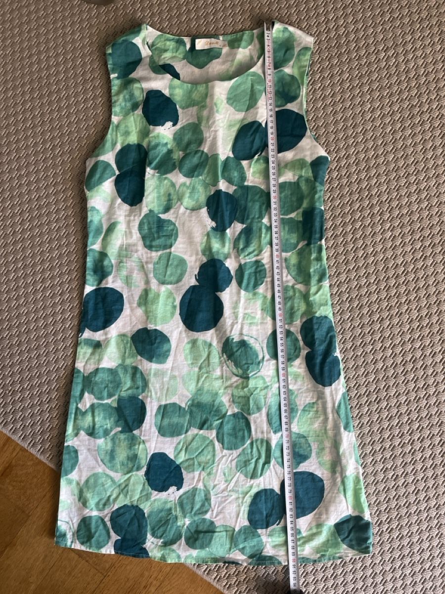 Kleider: Leinenkleid, DueM, grün, S/M – Gebraucht aus Solothurn von Bobesch08 6