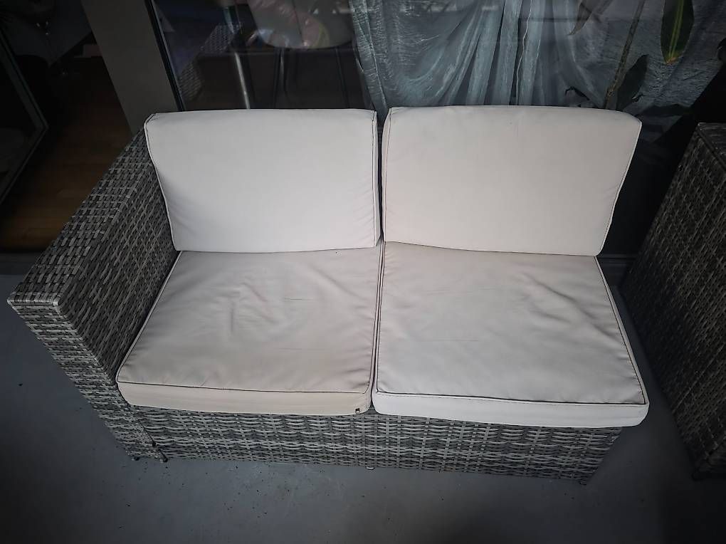 Sofas: Polyrattan Gartenlounge – Gebraucht aus Möhlin von Giapa 1