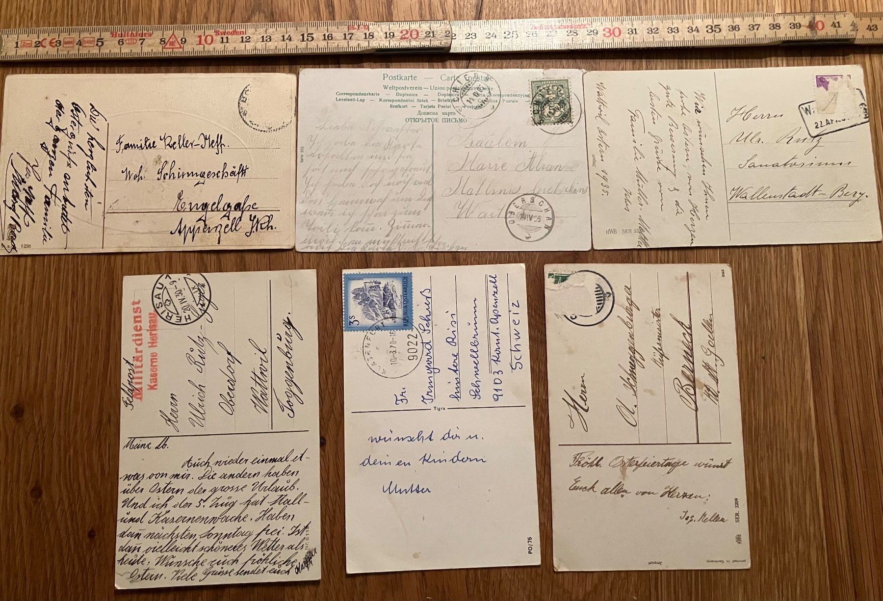 Cartoline postali: Ansichtskarten Antik Ostern Grüsse – Usato da Waldstatt venduto da breitaxt 1