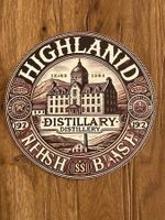 Highland Single Malt Whisky - 20 CM - Schönes Schild - neu!!