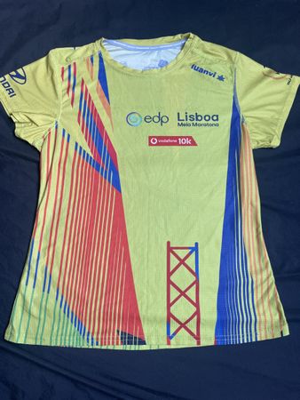 Laufshirt Lissabon Marathon Grösse S Funktionsshirt Dame