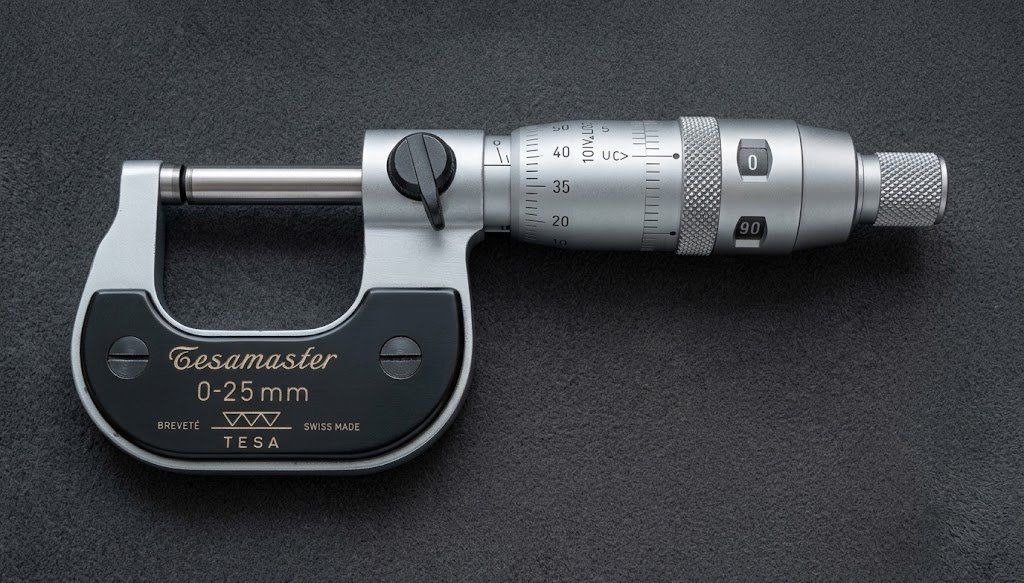 Tesa Misurare: Mikrometer Tesamaster 0-25 mm – Usato da Grenchen venduto da Hegre50 1