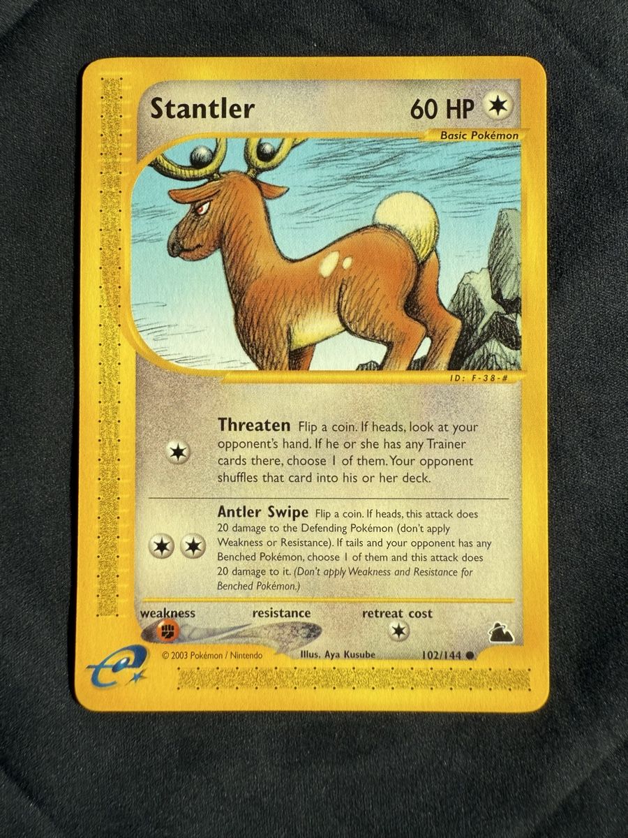 Pokémon Carte collezionabili: Stantler Pokemon Skyridge - 102/144 – Nuovo (secondo la descrizione) da Winterthur venduto da SiddyPokemon
