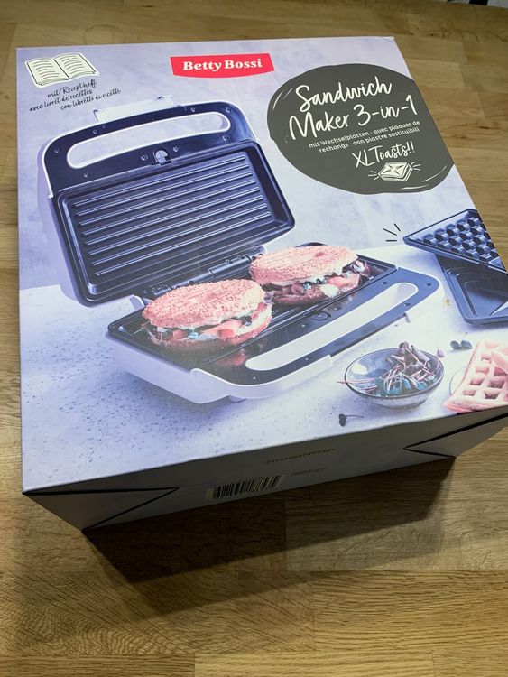 Sandwich, Toast und Waffel Maker (Betty Bossi) Kaufen auf Ricardo