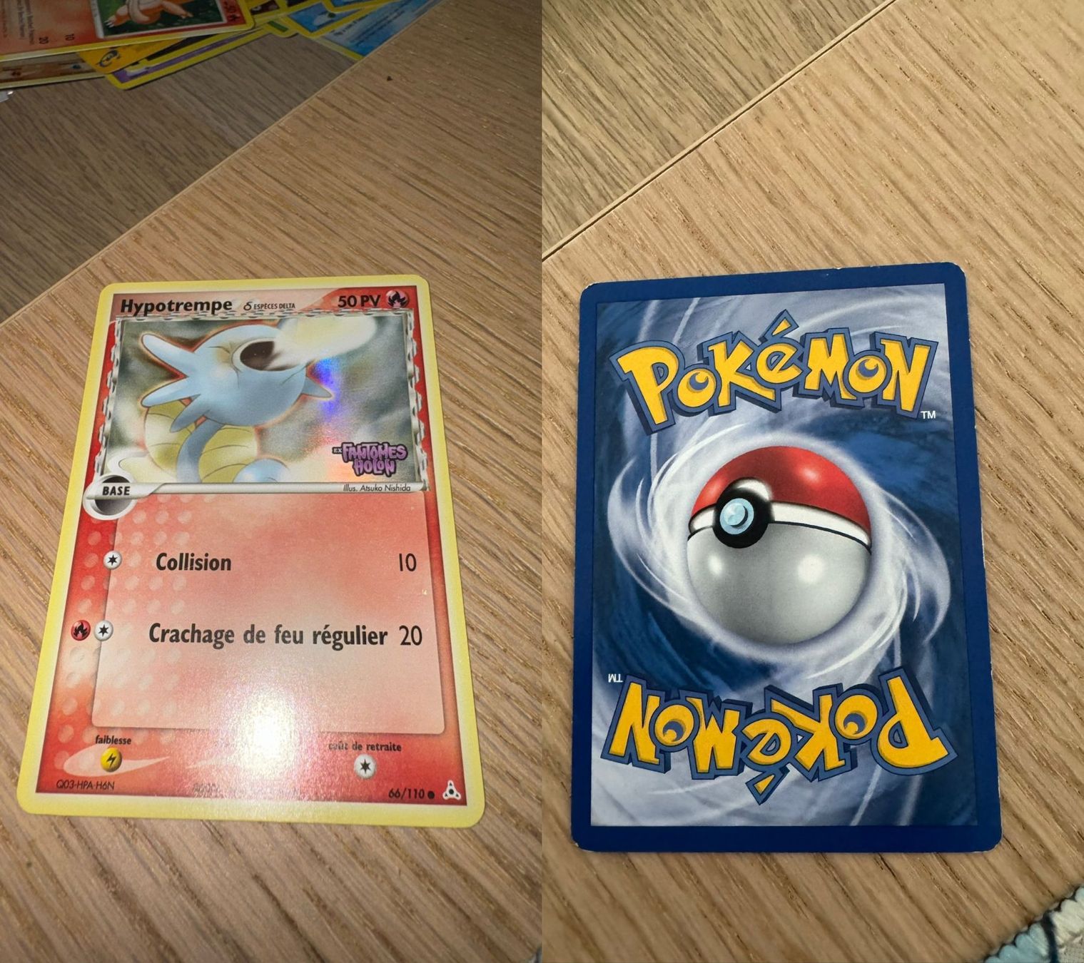 Pokémon Carte collezionabili: Hypotrempe 66/110 holo, stamp – Usato da Chavannes-Renens venduto da skywalker1942