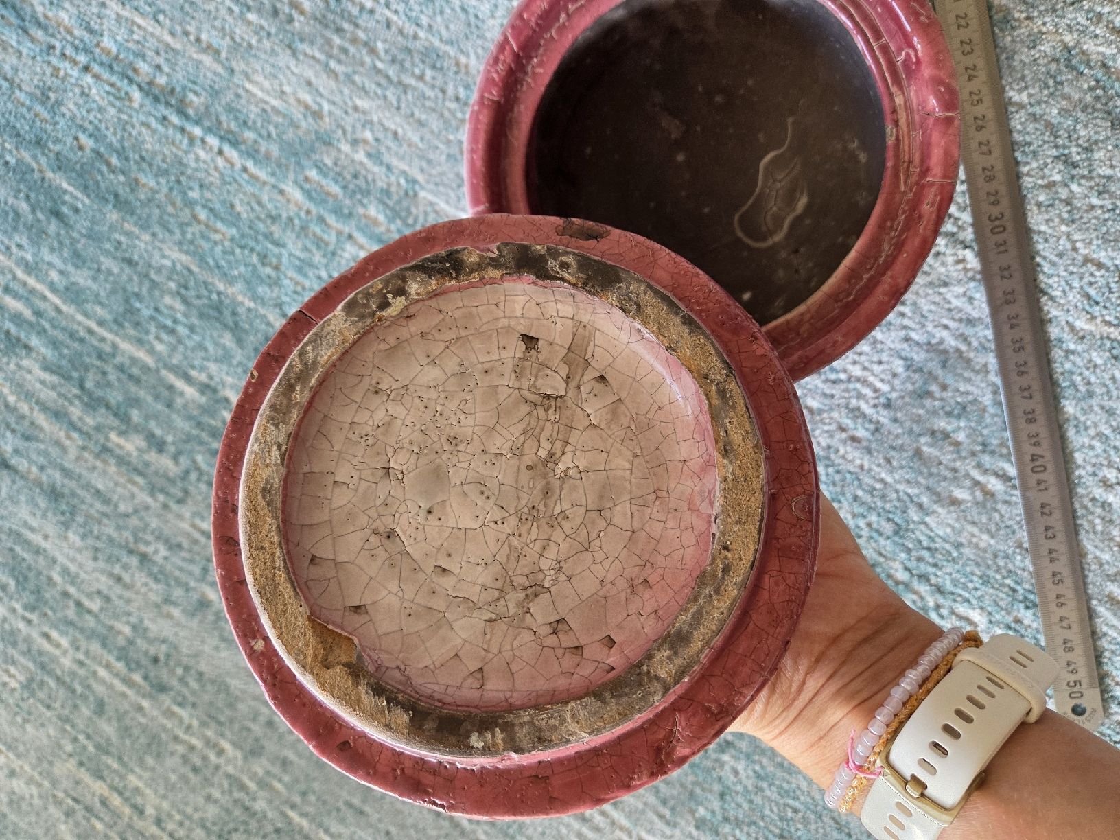 Töpfe: Tontopf mit Deckel  – Gebraucht aus Wetzikon von NiceS86 4
