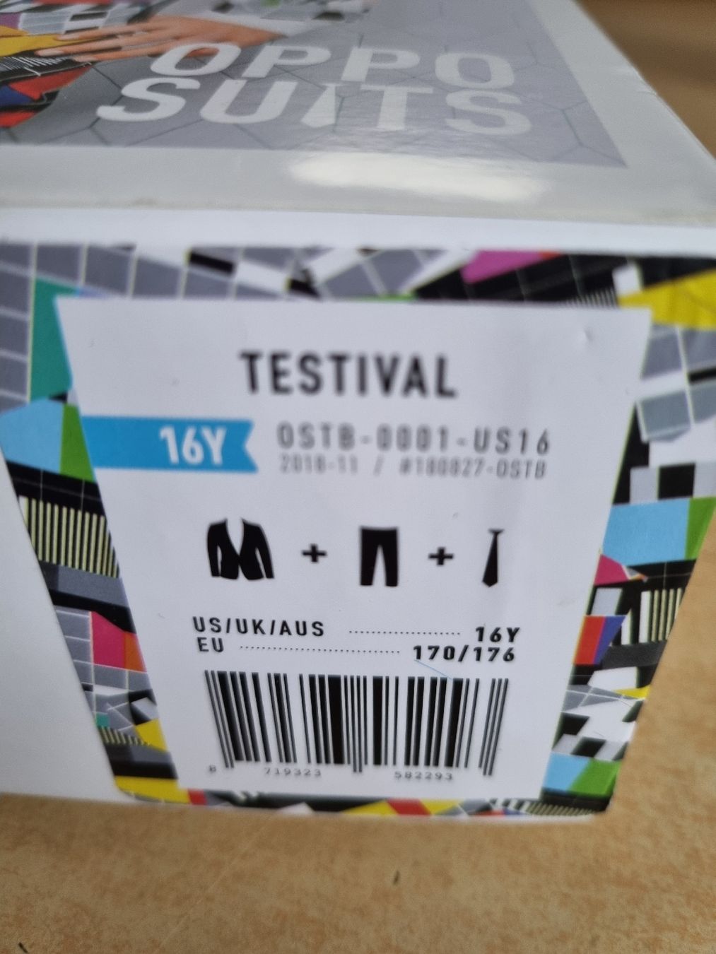 Kostüme: Fasnachtskostüm "TV-Testbild" für Jungen Gr. 170/176 – Neu (gemäss Beschreibung) aus Breitenbach von 49fleur 3