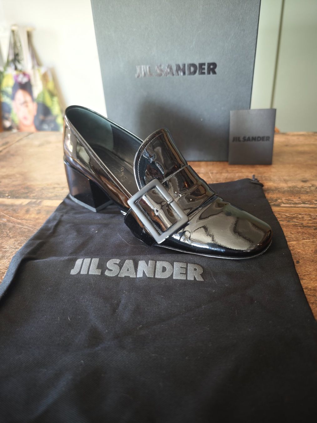 Jil Sander Damenschuhe: Jil Sander, Schwarze Lack Loaefer, Grösse 39 – Gebraucht aus Uetikon am See von AJV63 1