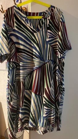 CECIL Kleid V-Ausschnitt bunt Grösse XL neuwertig
