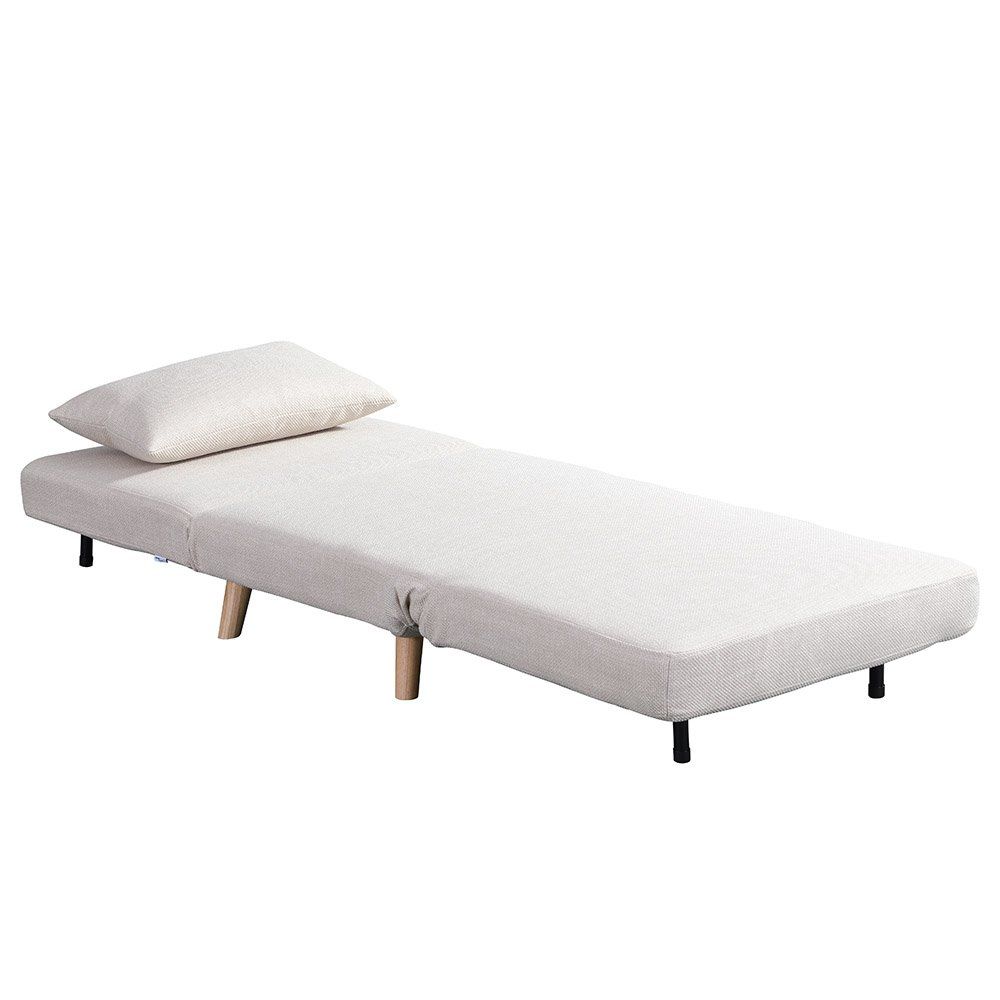 Poltrone: 24227 - Schlafsessel SNOOP Klappsessel - Webstoff Beige – Nuovo e nell'imballaggio originale da Wallenwil venduto da toesstal-vertrieb 3