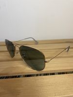 Ray-Ban Aviator Sunglasses Gold Frame Green Lens