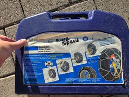 Schneeketten Ring-Speed für Personenwagen im Koffer