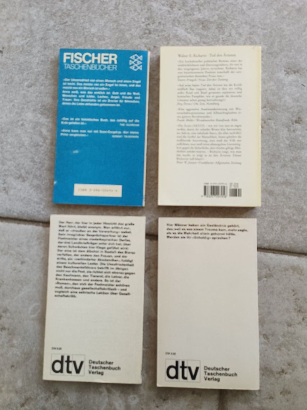Bücher: 4 deutschsprachige Romane – Gebraucht aus Aesch BL von Rerosa43 2