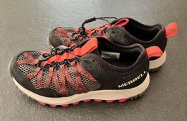 Merrell Wander-/Trekkingschuhe Grösse 37.5 schwarz/orange