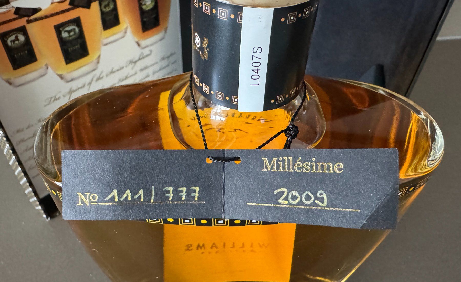 Studer Bevande alcoliche: Studer Williams Barrique Williamson 41% 70 cl – Nuovo e nell'imballaggio originale da Frick venduto da Tartaruga-6 2