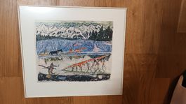 Druck von A.Carigiet 38cm x 35cm