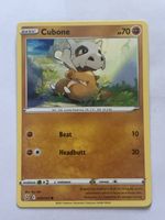 Pokemon Karte Cubone Battle Styles