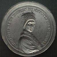 JEAN JACQUES ROUSSEAU Medaille ca.1770 Negativabdruck der VS