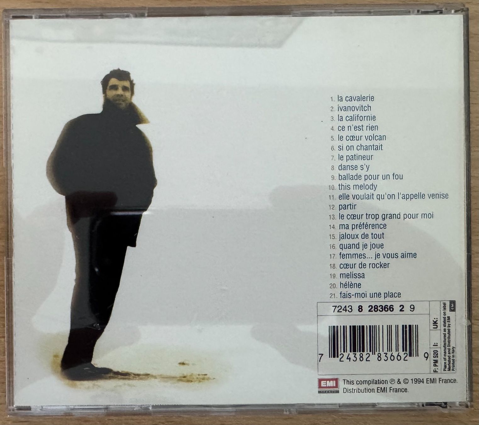 CD: Julien Clerc: Ce n'est rien 1968-1990 – Usato da Zürich venduto da recordman01 1