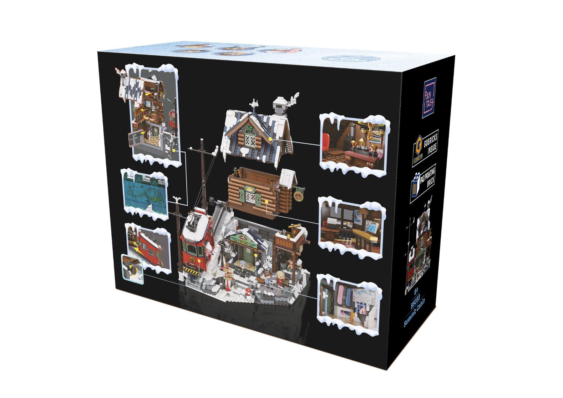 Kit di costruzioni: Pantasy Original Jeu de construction cabane sommitale – Nuovo e nell'imballaggio originale da St-Imier venduto da ATTAKSHOP 6