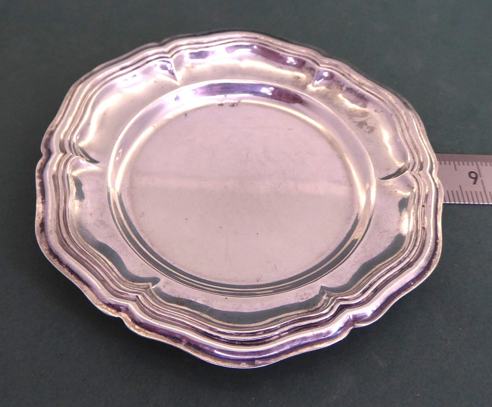Sottobicchieri: Kleiner Untersetzer 800 Silber – Usato da Muri AG venduto da silvermouse007