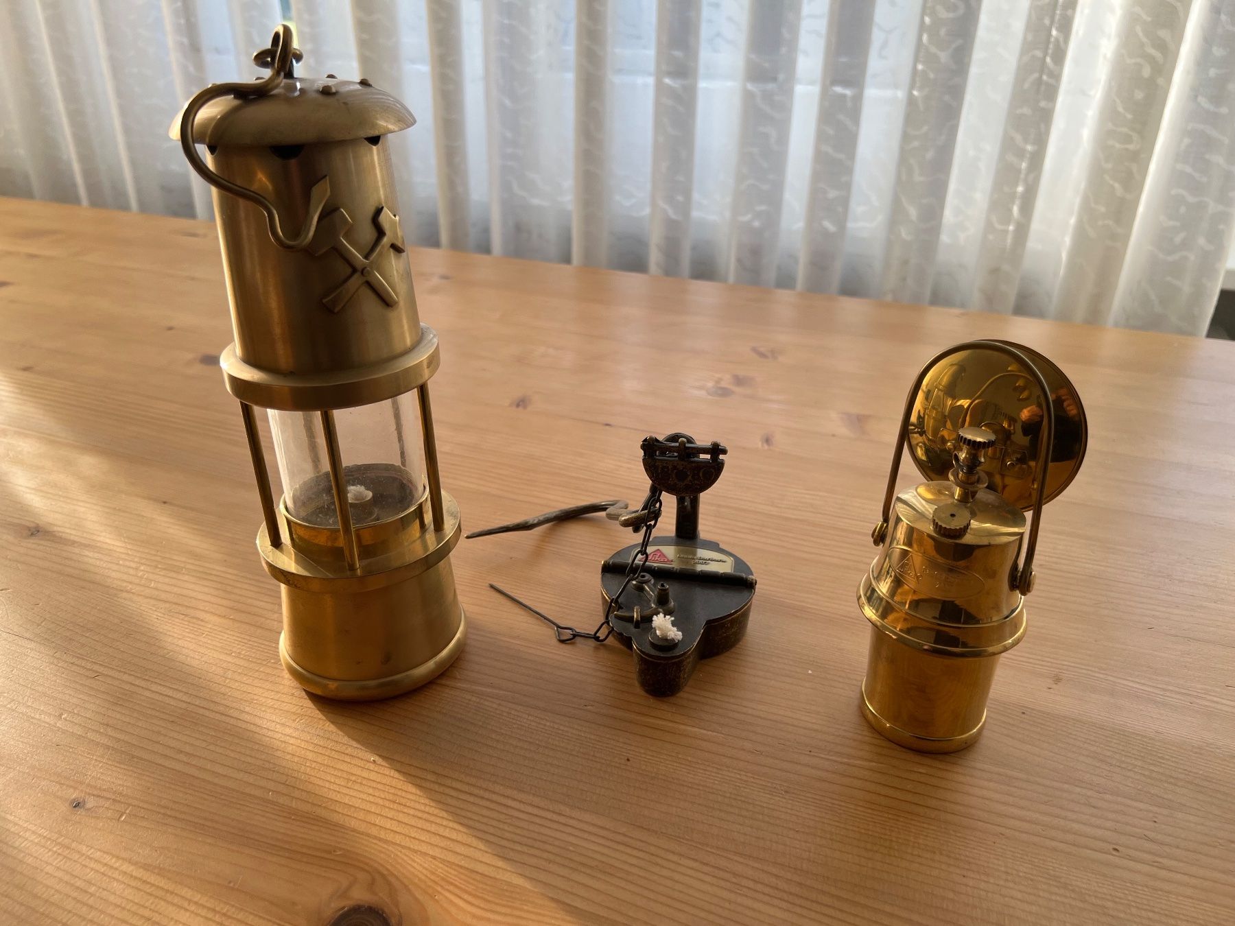 Lampen: Petrollampe / Tunnellampe / Santa Barbara – Gebraucht aus aarwangen von Butzi99