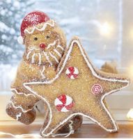 Weihnachtsdeko Lebkuchenfigur (Stern)