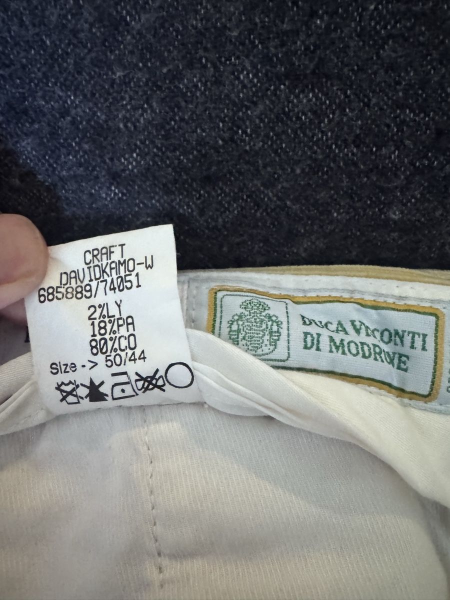 Pelikamo Pantaloni: Pelikamo Cord Hose Gelb – Usato da St. Moritz venduto da Bengeee
