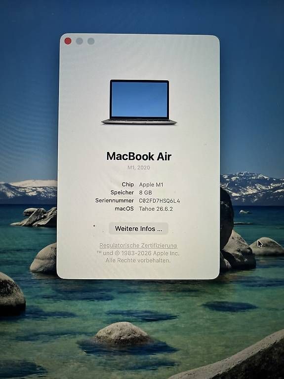 Notebook: MacBookAir 2020 – Usato da Basel venduto da Eidechse32 1
