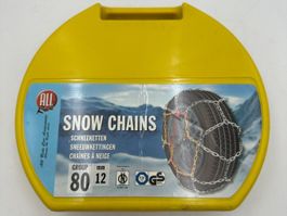 Schneeketten All Ride Gruppe 80 12mm neuwertig