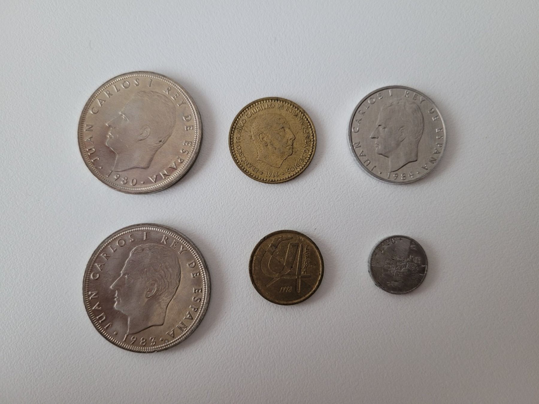 Toutes les monnaies: Spanien 1966-98 – D'occasion à Inwil par Flower2325