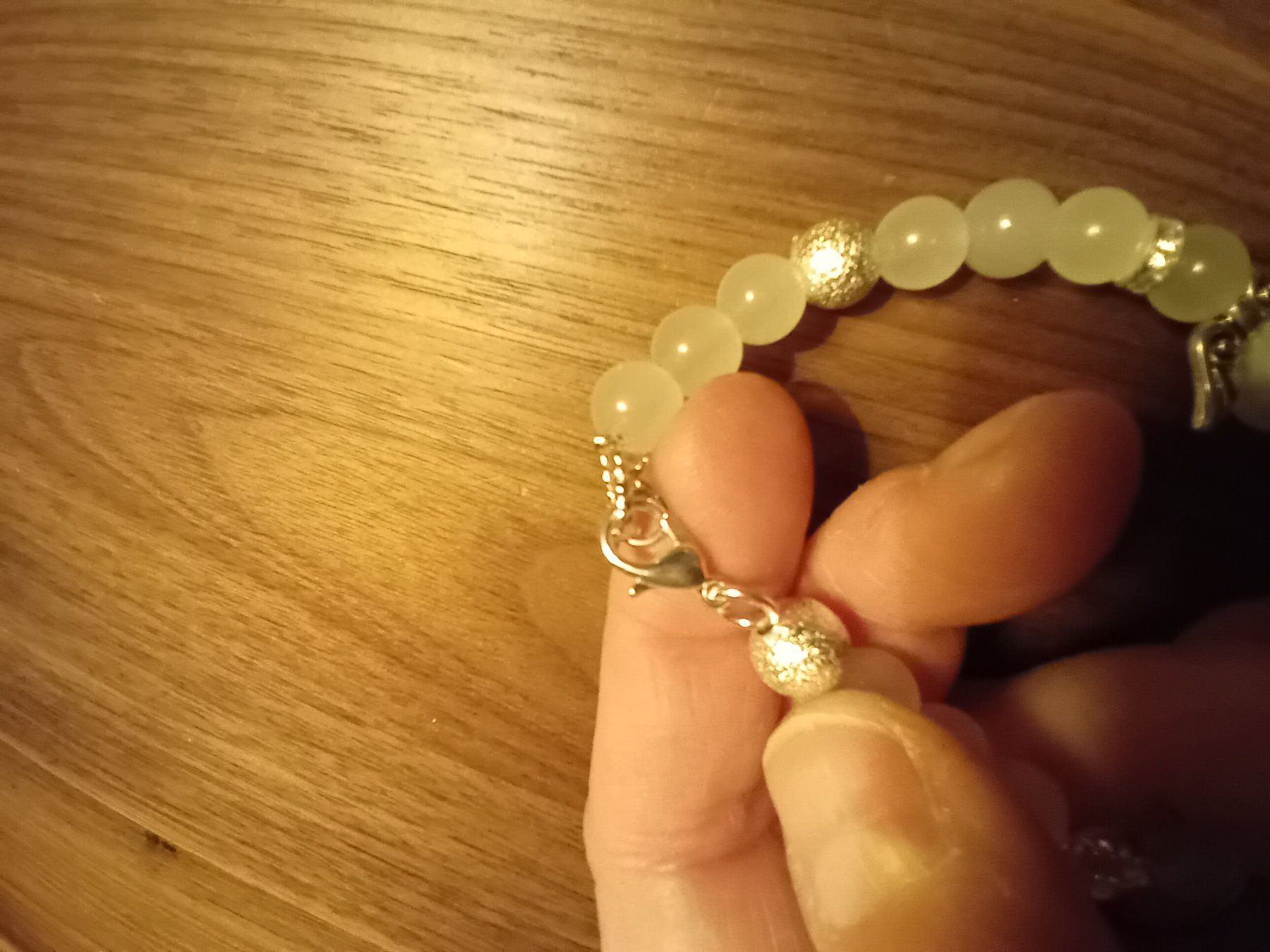 Bracciali & Braccialetti: Armband aus Glas Tigerauge perlen – Nuovo (secondo la descrizione) da Burgdorf venduto da carodesign1 2