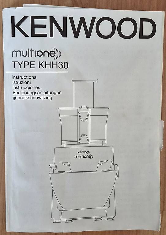 Kenwood Elettrodomestici da cucina: Robot ménager Kenwood type KHH30 – Usato da La Croix-de-Rozon venduto da flmsk