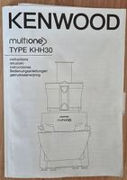 Robot ménager Kenwood type KHH30