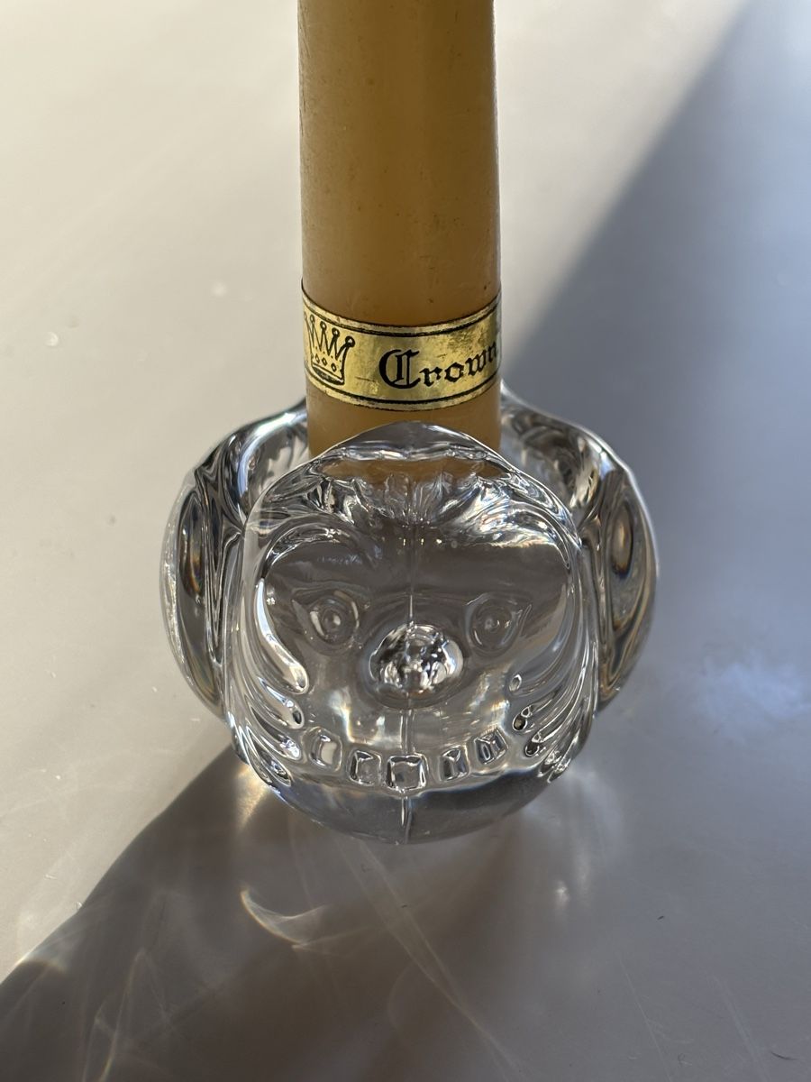 Rosenthal Kerzenständer: Glasspatz Kerzenhalter, Rosenthal – Gebraucht aus Bern von Himmelsherold 4