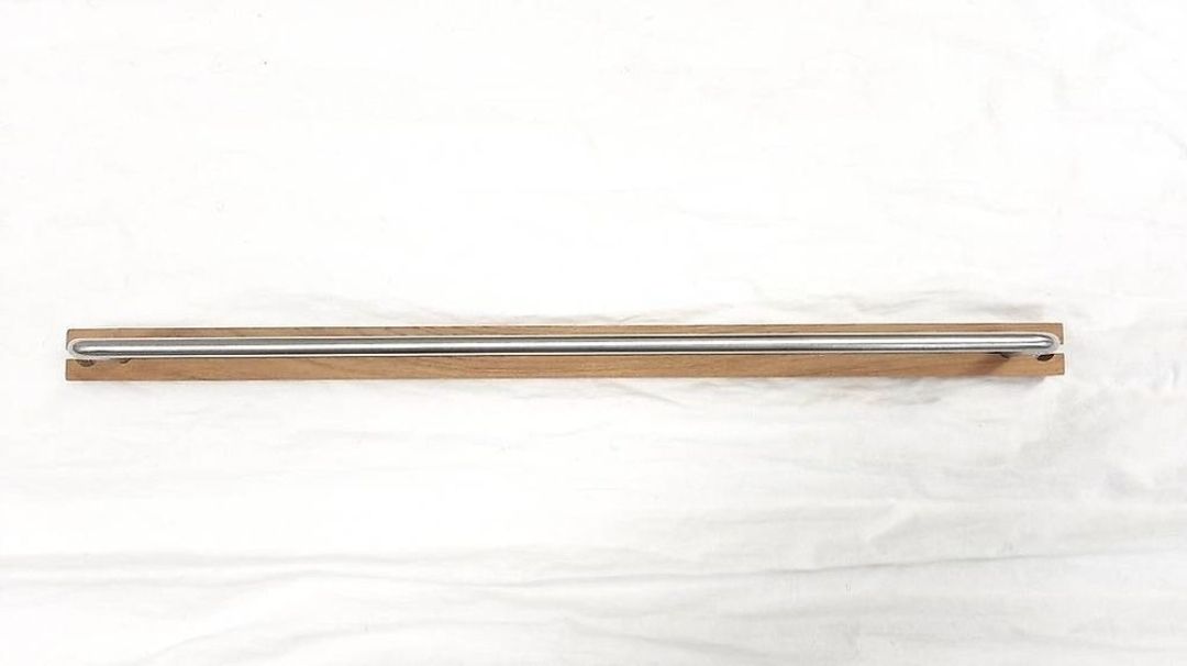 Portasciugamani: Handtuchhalter "RAYA" in Edelstahl und Teak – Nuovo e nell'imballaggio originale da St. Gallen venduto da tag_rwn9 1
