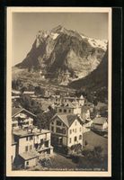 Grindelwald, Ortspartie mit Wetterhorn