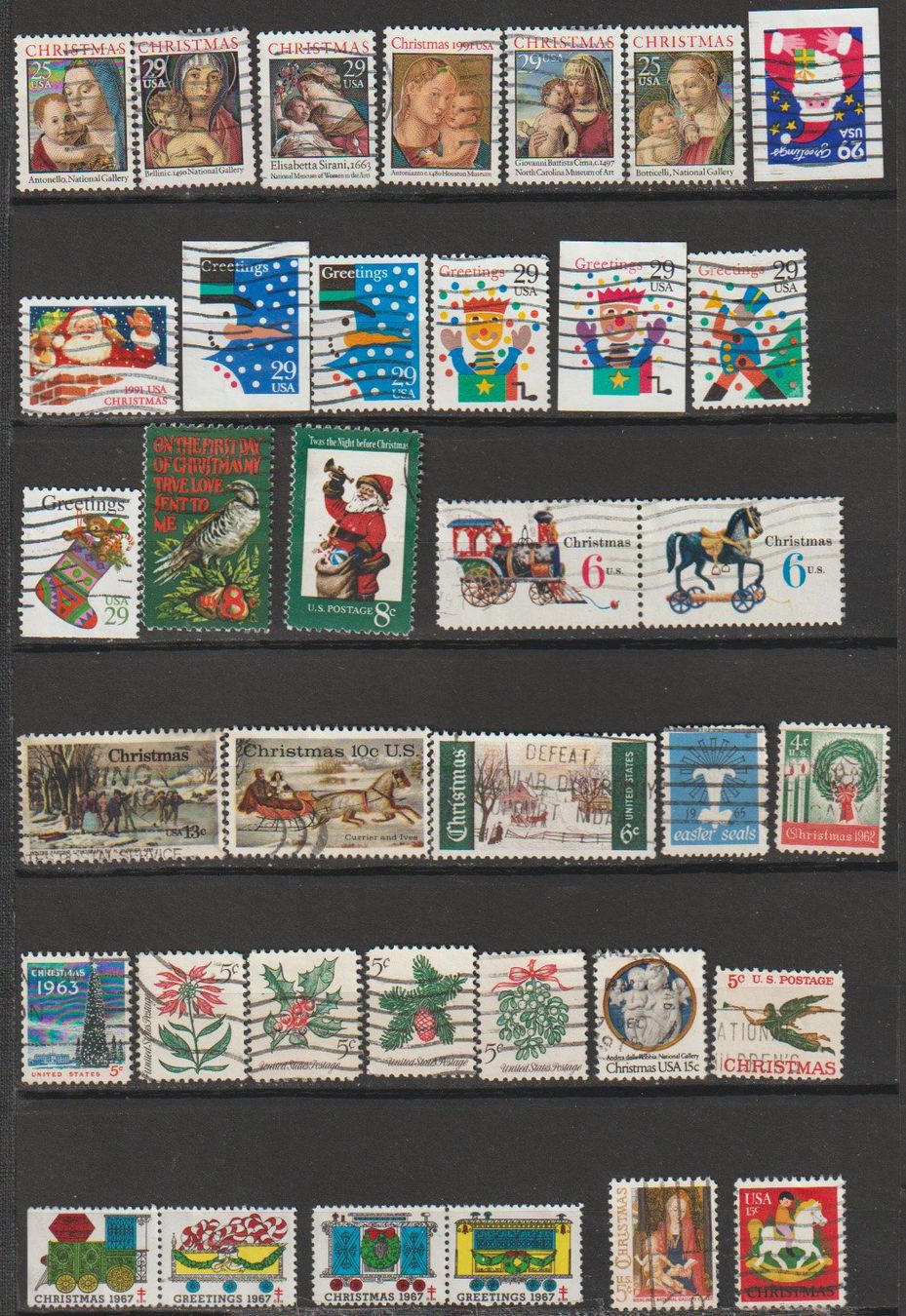 Tous les timbres: USA collection thèmes variés – D'occasion à Crans-Montana par kira56 1