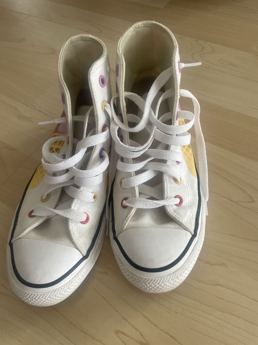 Converse Scarpe per ragazze: Converse All Star Chucks High, Glace Design, Gr. 36 – Usato da Wil Sg venduto da mil_r9gx 1