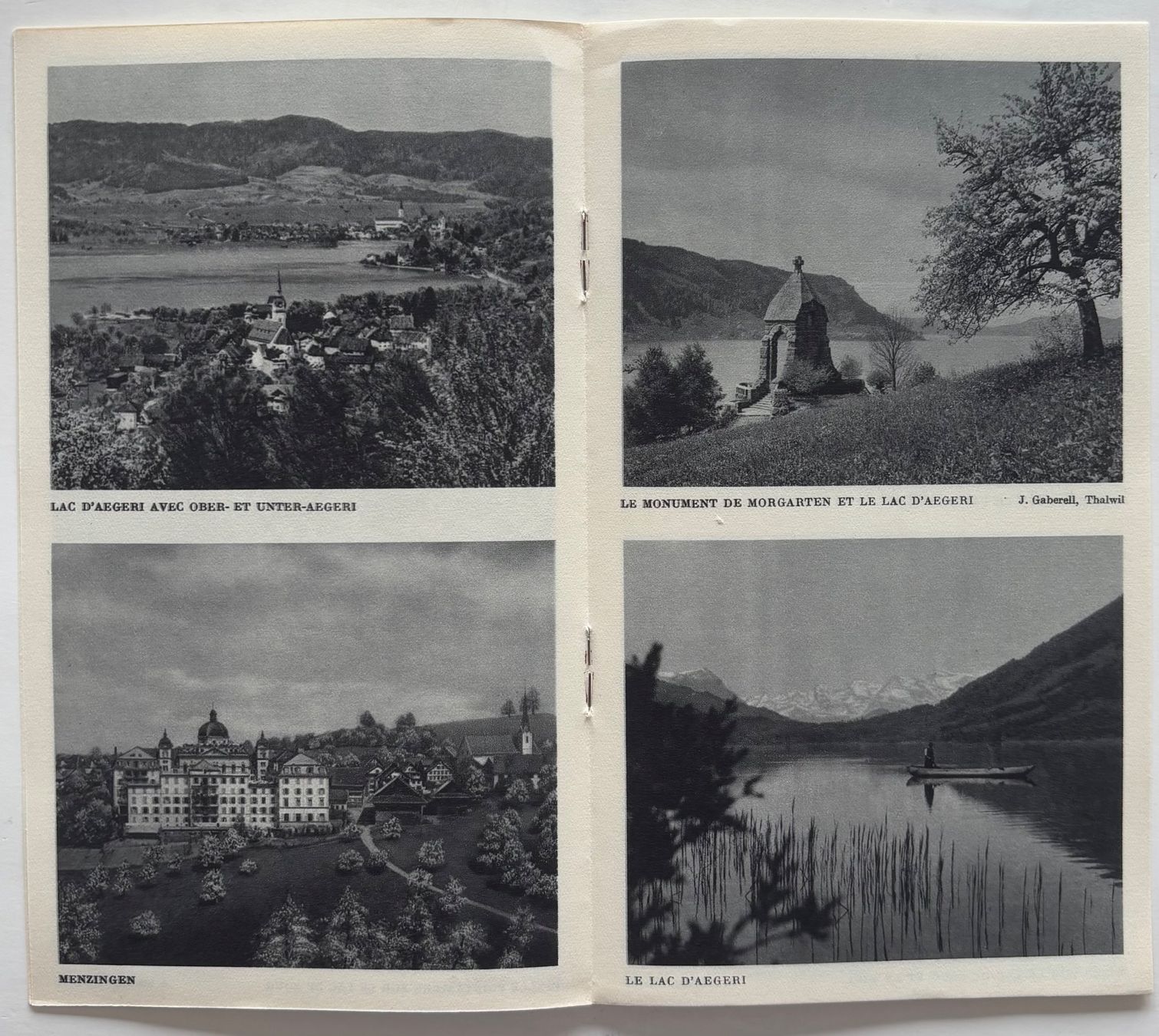 Ansichtskarten: Zug, Menzingen, Walchwil, Baar, Immensee, Albert Steiner – Gebraucht aus Frauenfeld von Merk52 3