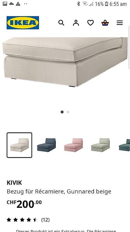 Sofas: KIVIK Bezug fur Recamiere – Gebraucht aus Dällikon von Martisw7