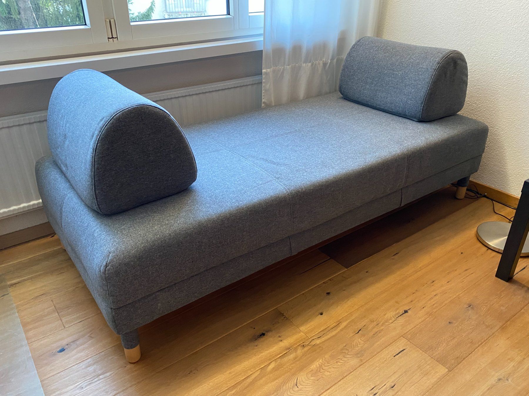 Ikea Sofas: Schlafsofa grau Lattenrost Klappmechanismus – Gebraucht aus Zürich von mau_qy6j