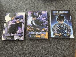 Solo Leveling Manga Band 13-15 optimaler Zustand