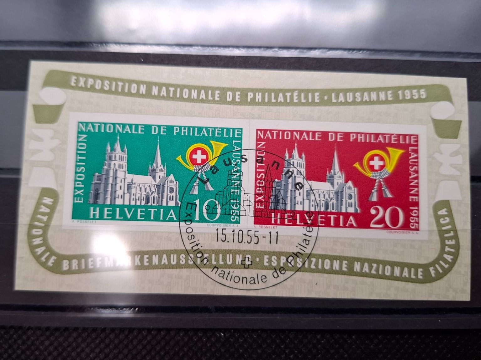 Tutti i francobolli: Briefmarken Block Nr. 15     /   747 – Usato da Rümlang venduto da coh_87ww