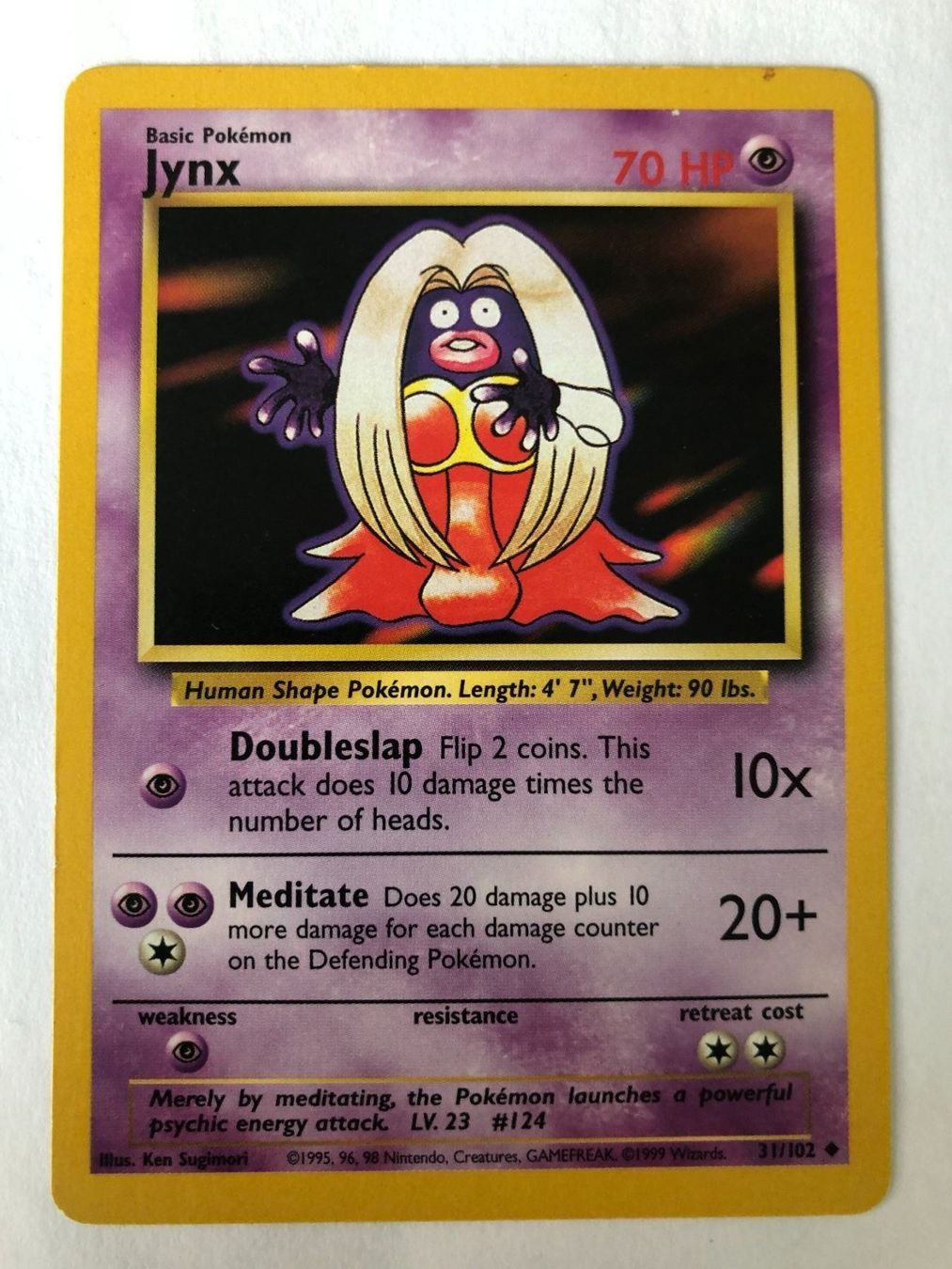 Pokémon Carte collezionabili: Jynx - Base Set - Pokemon – Usato da Nussbaumen AG venduto da Bika-Shop