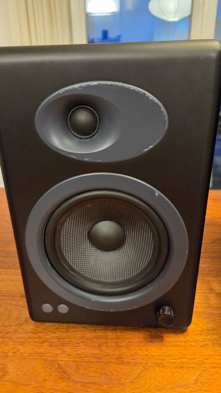 Audioengine Casse acustiche: Audioengine A5+ Aktiv-Lautsprecher, schwarz - mit Remote – Difettoso da Wolfhausen venduto da tschaena 1