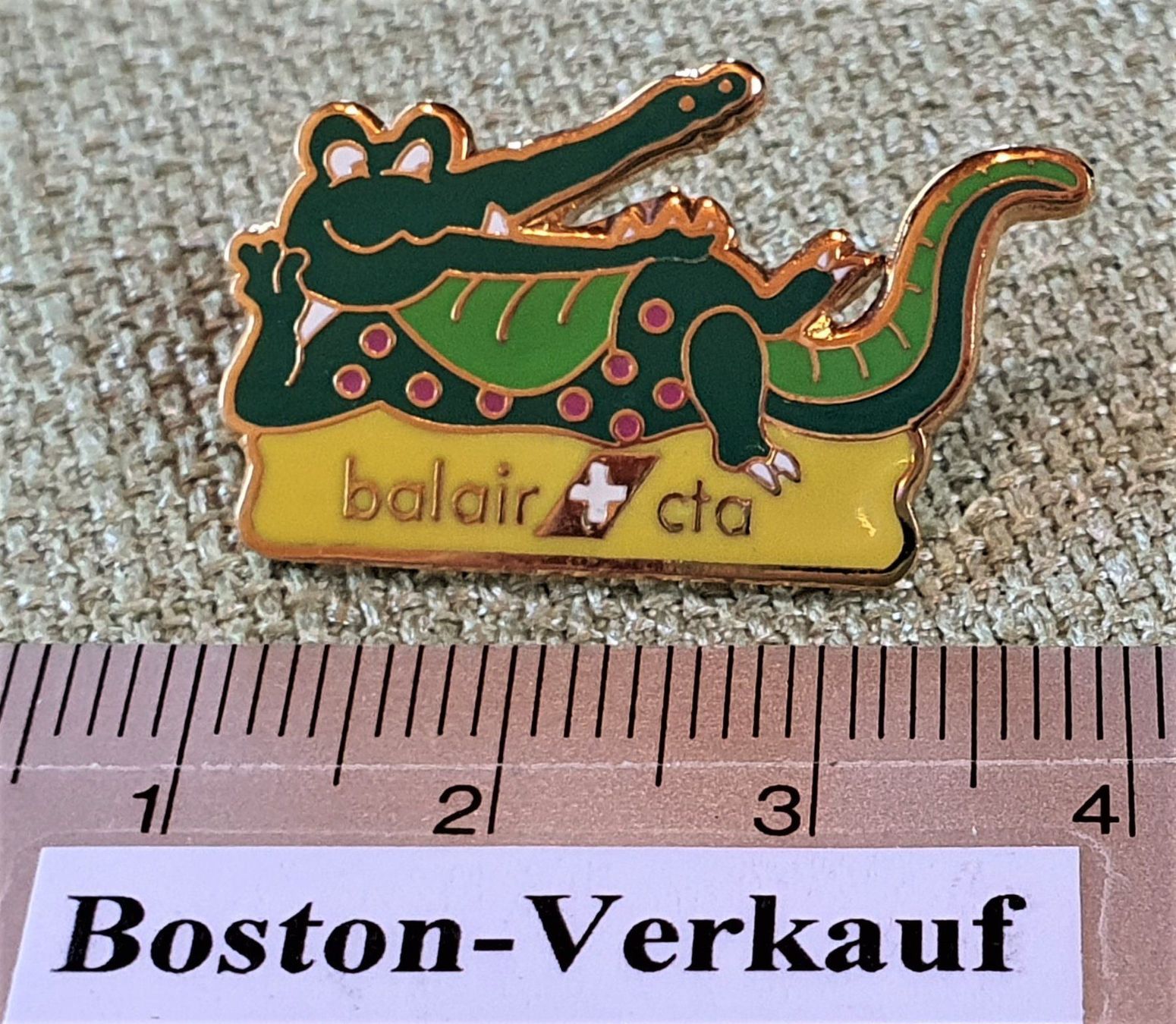 Placchette & Badge: A930 - Pin Balair CTA Schweiz – Usato da Reinach BL venduto da Boston-Verkauf 1