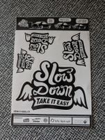 kultigerbStickerbogen Slow Down Take It Easy 